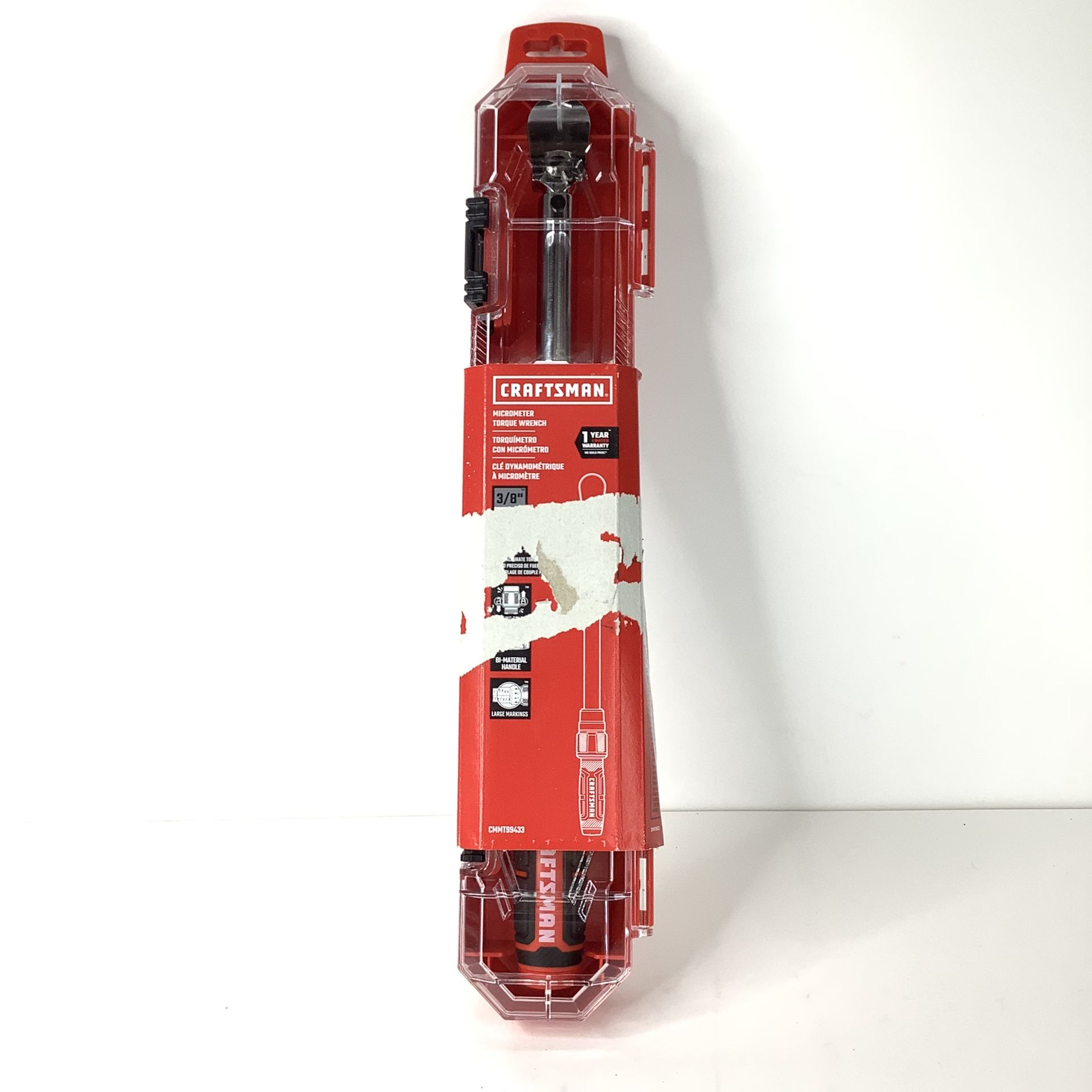 Craftsman Torque Wrench 3/8” Drive - BRAND NEW