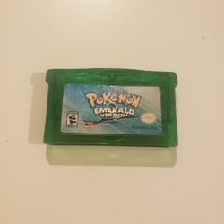 Authentic Pokemon Emerald For GBA
