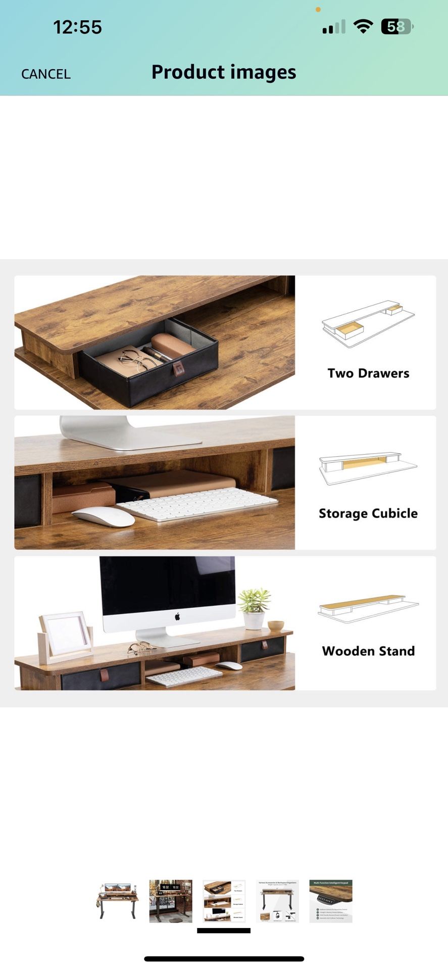 Electric Standing Computer Desk
