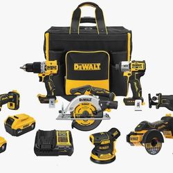 NEW DEWALT TOOL SET - 7tools