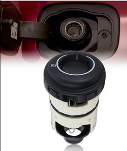 Capless Gas Cap Easy Fuel Filler Neck Vent Pipe Assembly End Fuel Tank Cap Without Cover Compatible With 2015-2025 Ford F150 2011-2025 Ford Explorer 2