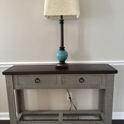 Table And Lamp