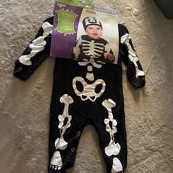 Baby Skeleton Costume