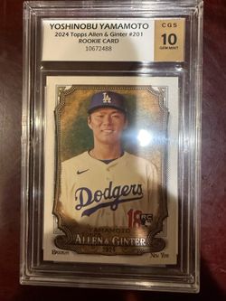 Yoshinobu Yamamoto 2024 Topps Allen and Ginter 2014