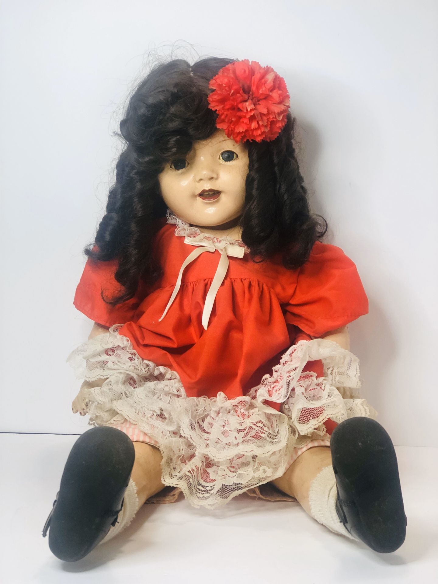 Very antique doll 26”
