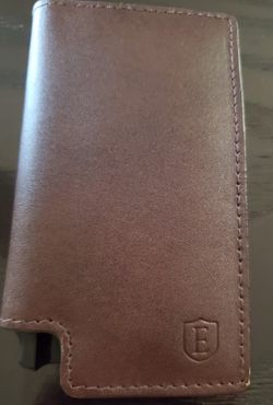 Ekster Parliament Pop Up Mens Minimalist Leather Wallet With Tracker