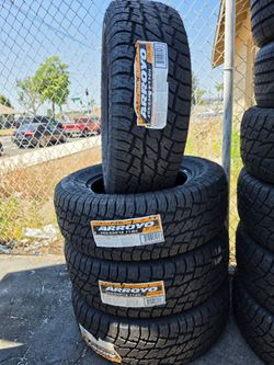 265 65 18 Arroyo Tires Con 50,000 millas de Garantía