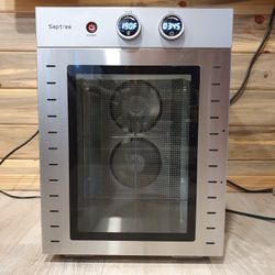 New Septree Stainless Steel 12 Tray Dehydrator DBC-12C