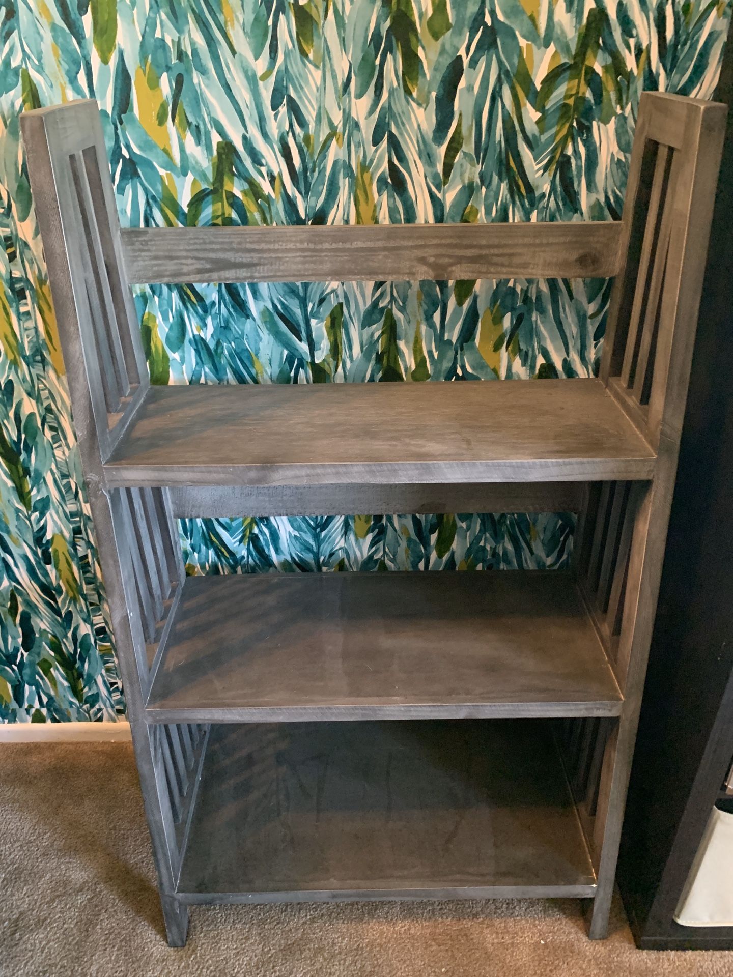 Grey Ladder Shelf