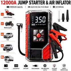 12000A Jump Starter and Air Inflator