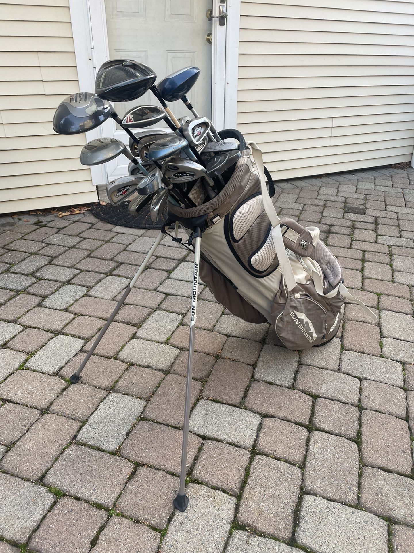 Golf Clubs And Bag
