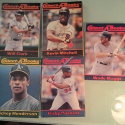 MLB Collect-A-Books Collectible Baseball Mini Books