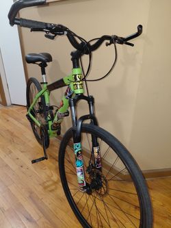 Green Racing mountain Bike for sale