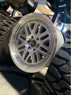 On sale. Raised by method 20x10 6x139.7 machine wheels & 35x12.50-20 tires (We Finance)