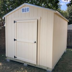 New 8x12 Shed 