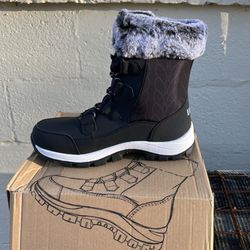 New Earlde Brand Snow Boots. Women’s Size 8