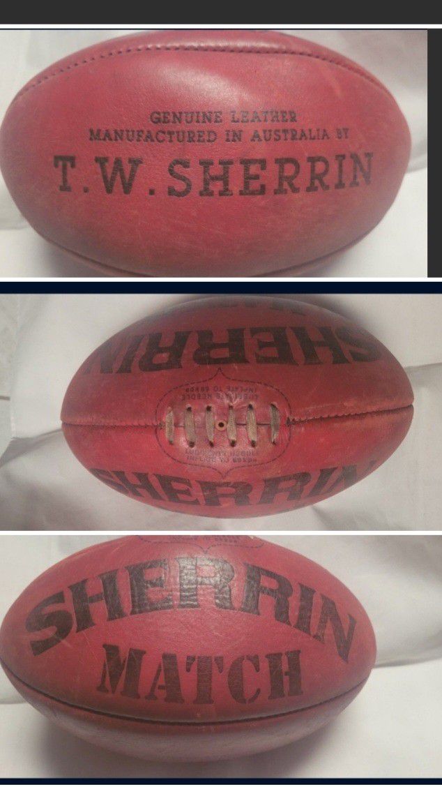 Rugby Ball Football Vintage 