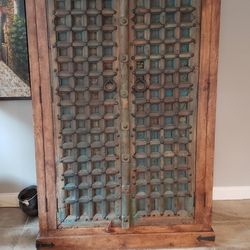 Mid 19th Century Indian Armoire Wood