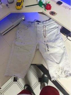 Purple jorts