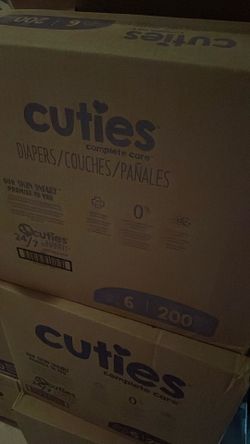 Size 6 cutie Dipers