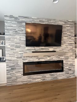 Touchstone 72 electric fireplace