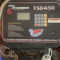 Flo-dynamics  Automatic Transmission Fluid Exchange Machine 