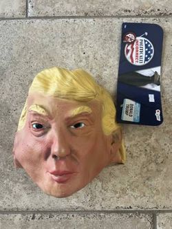 Donald Trump Mask - Halloween Party Dress Up Political - New Unused