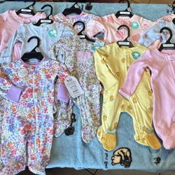 Newborn Baby Girl Onesies 