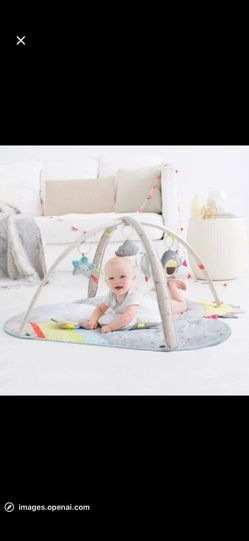 Skip Hop Baby Activity Play Gym, Silver Lining Cloud, Age 0-2 Years, Grey