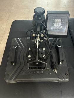 Digital heat press machine