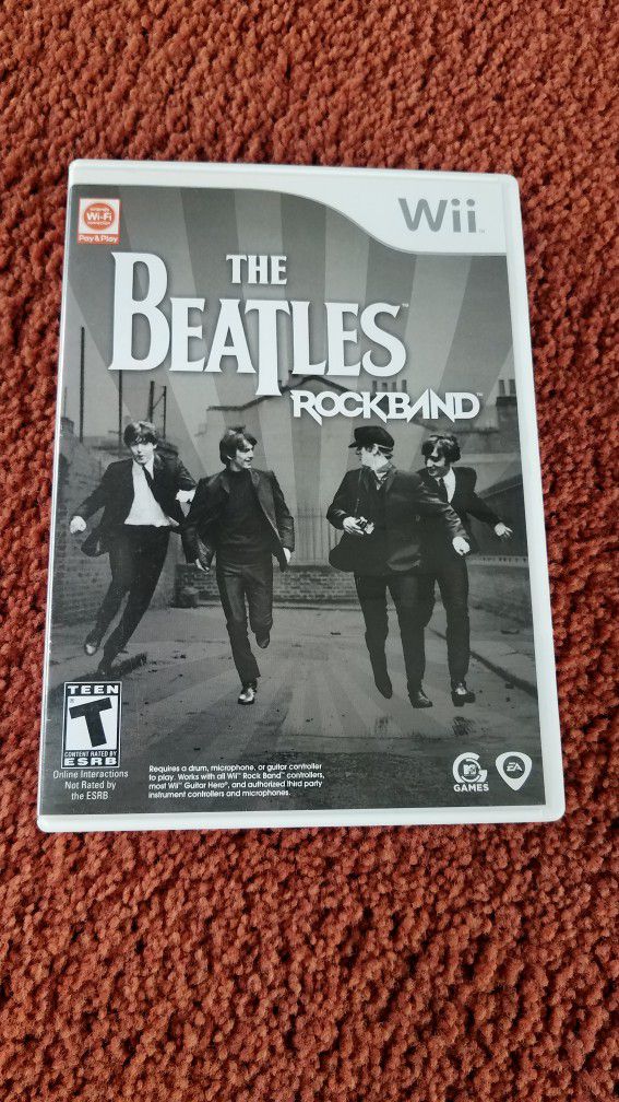 Beatles Rock Band Wii