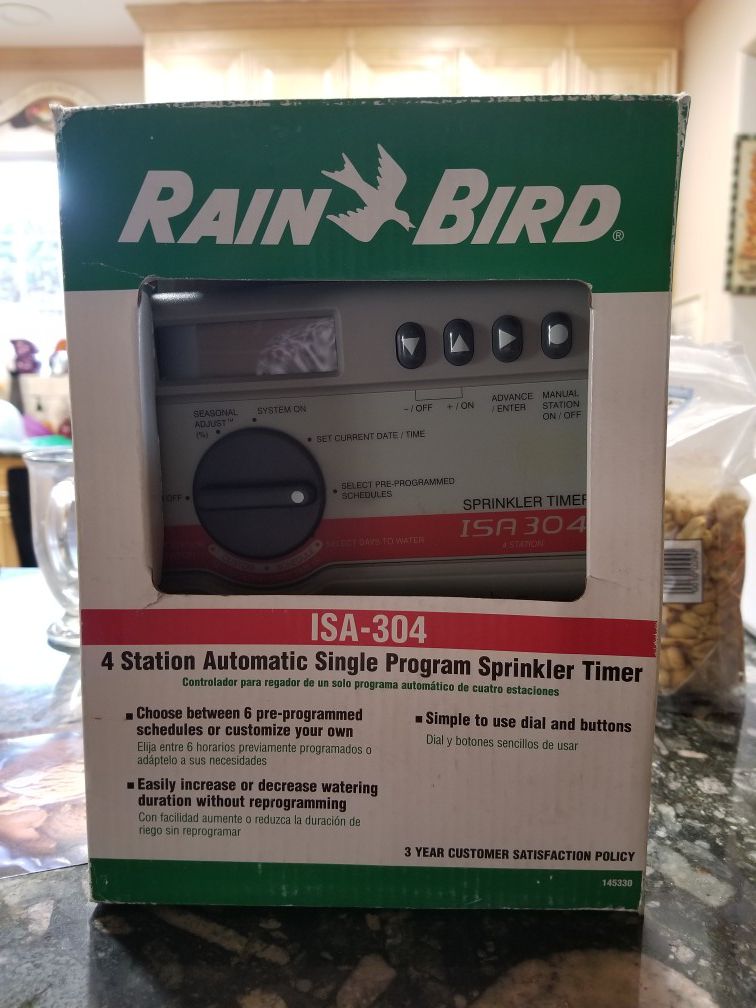 Rain Bird sprinkler timer