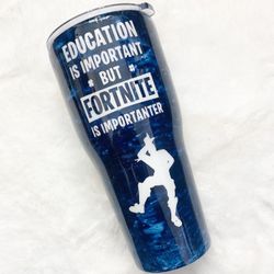 Fortnite custom 30oz tumbler