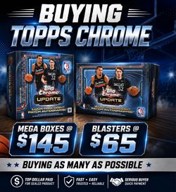 Buying Topps Chrome Update NBA.