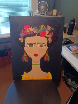 Modern Frida Kahlo Painting