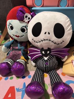 Jack&Sally Jumbo Dolls. $20 For The Set.