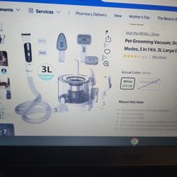 Pet Grooming Vacuum Kit . Never Used 