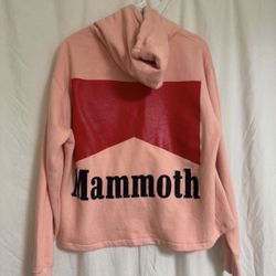 Mammoth Mountain Sweatshirt. NEW without Tags. Pink. Hooded. Medium