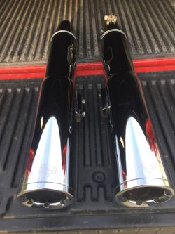 Vance & Hines. Off of a 2015 Streetglide