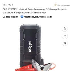 PodX Vehicle Jump starter NIB