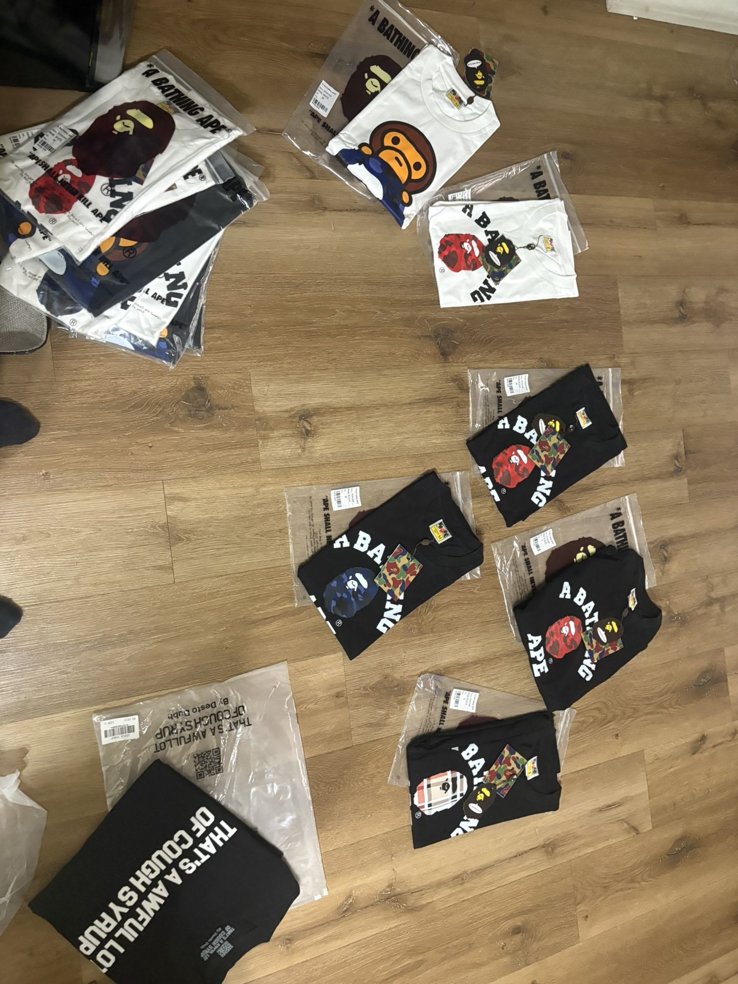Bape Tees Available 