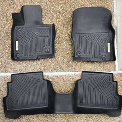 All-Weather Floor Mats / Liners – Fits 2017-2025 Mazda CX-5 (Front + 2nd Row)