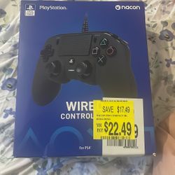 The Nacon Wired Compact Controller for PS4 