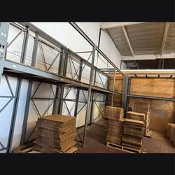 Heavy Duty Commercial Warehouse Pallet Racking – Complete Setup