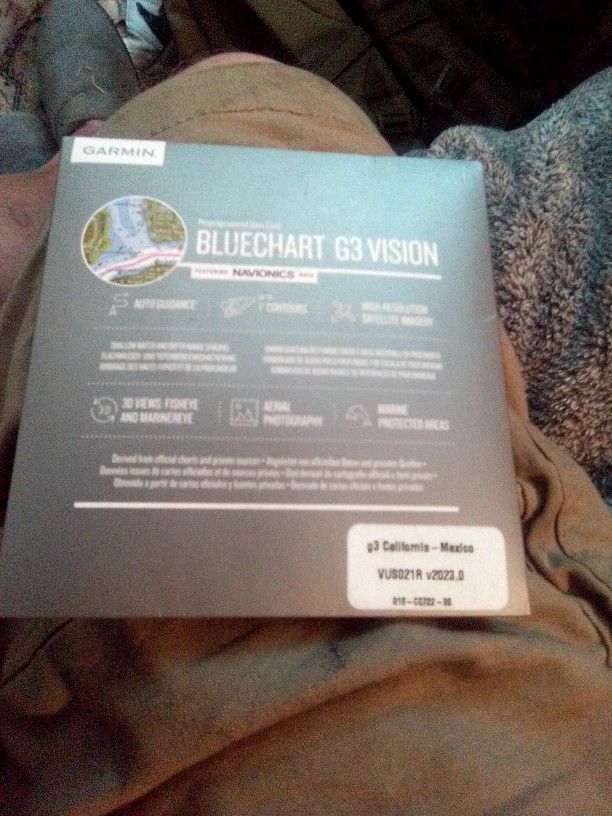 Garmin Bluechart G3 Vision California And Mexico Data Card