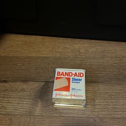 Johnson & Johnson Band-Aid tin