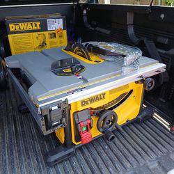 Dewalt Table Saw All Accessories Included 