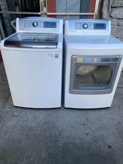 Lag washer and gas dryer