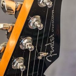 Fender Tom Morello Soul Power Stratocaster Strat Electric Guitar Black Artist Signature With Case