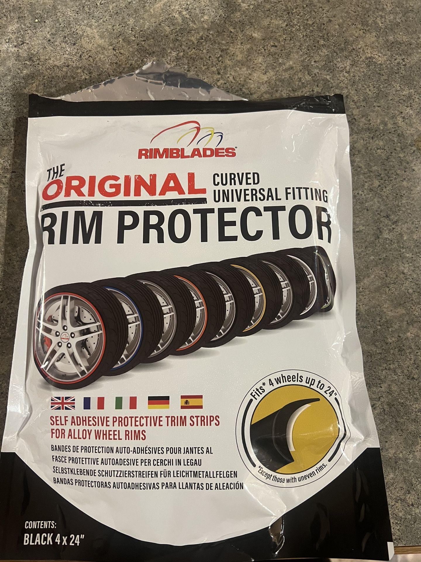 π₯ Black Protective Trim Strip For Alloy Wheels π₯